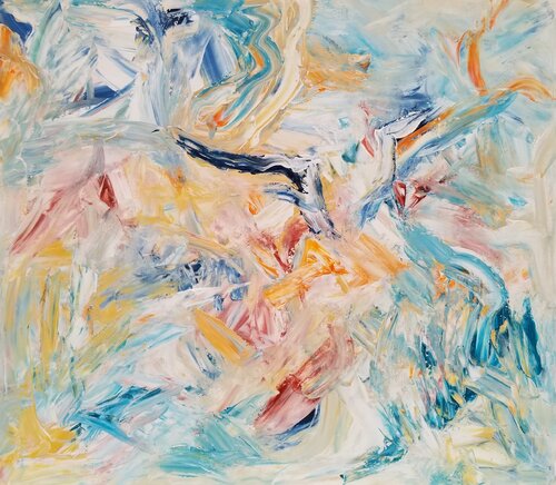 Veil of Reverie - 2025 von Monique Dufour, Malerei kaufen auf Singulart
