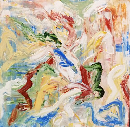 Compulsion - 2025 di Monique Dufour, Pittura in vendita su Singulart