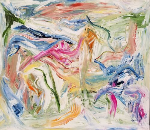 Chasing the Horizon - 2025 von Monique Dufour, Malerei kaufen auf Singulart