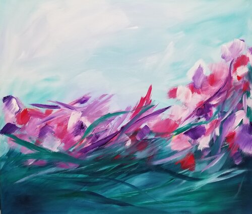 When the day is alive - 2025 van Monique Dufour, Schilderij te koop op Singulart