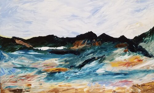 Coastal Energy - 2026 von Monique Dufour, Malerei kaufen auf Singulart