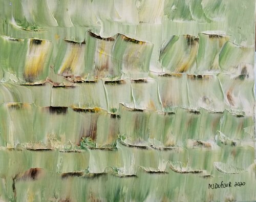 Pistachio Gelato van Monique Dufour, Schilderij te koop op Singulart
