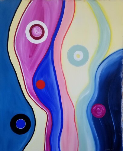 Volto di una donna (Award Winner) von Monique Dufour, Malerei kaufen auf Singulart