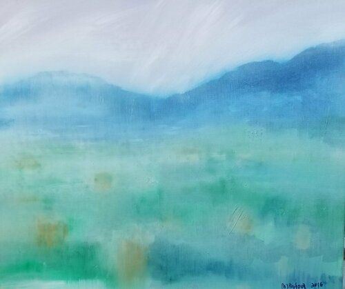 Mist over Tuscany by Monique Dufour, Painting for Sale on Singulart