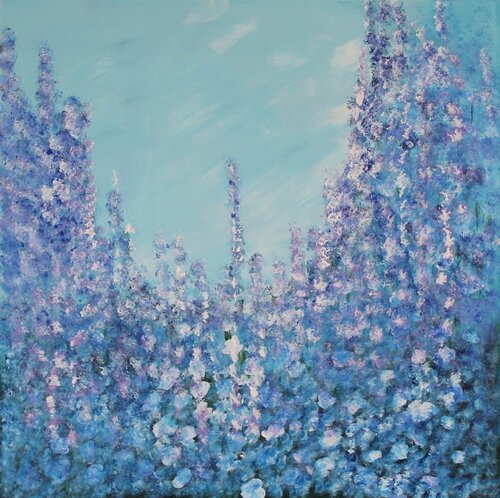 Dreams are like Flowers van Monique Dufour, Schilderij te koop op Singulart