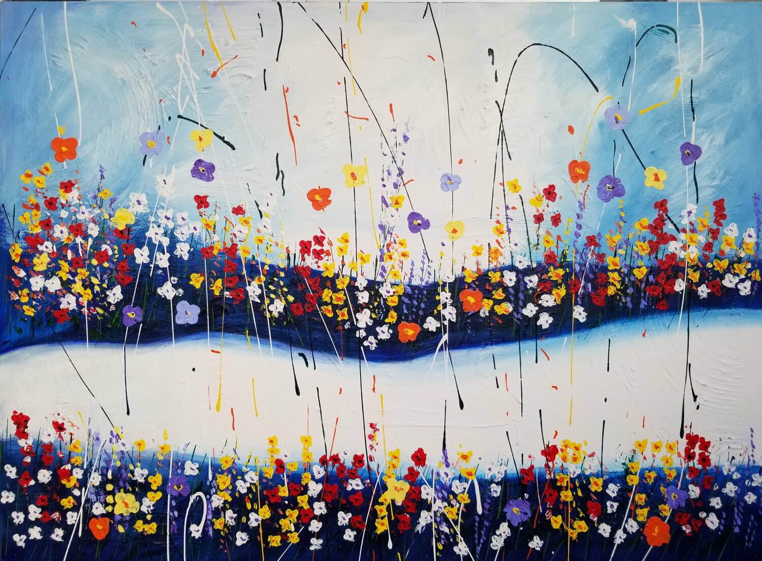 Garden Party No 2 ♫ (Award Winner) Monique Dufour
