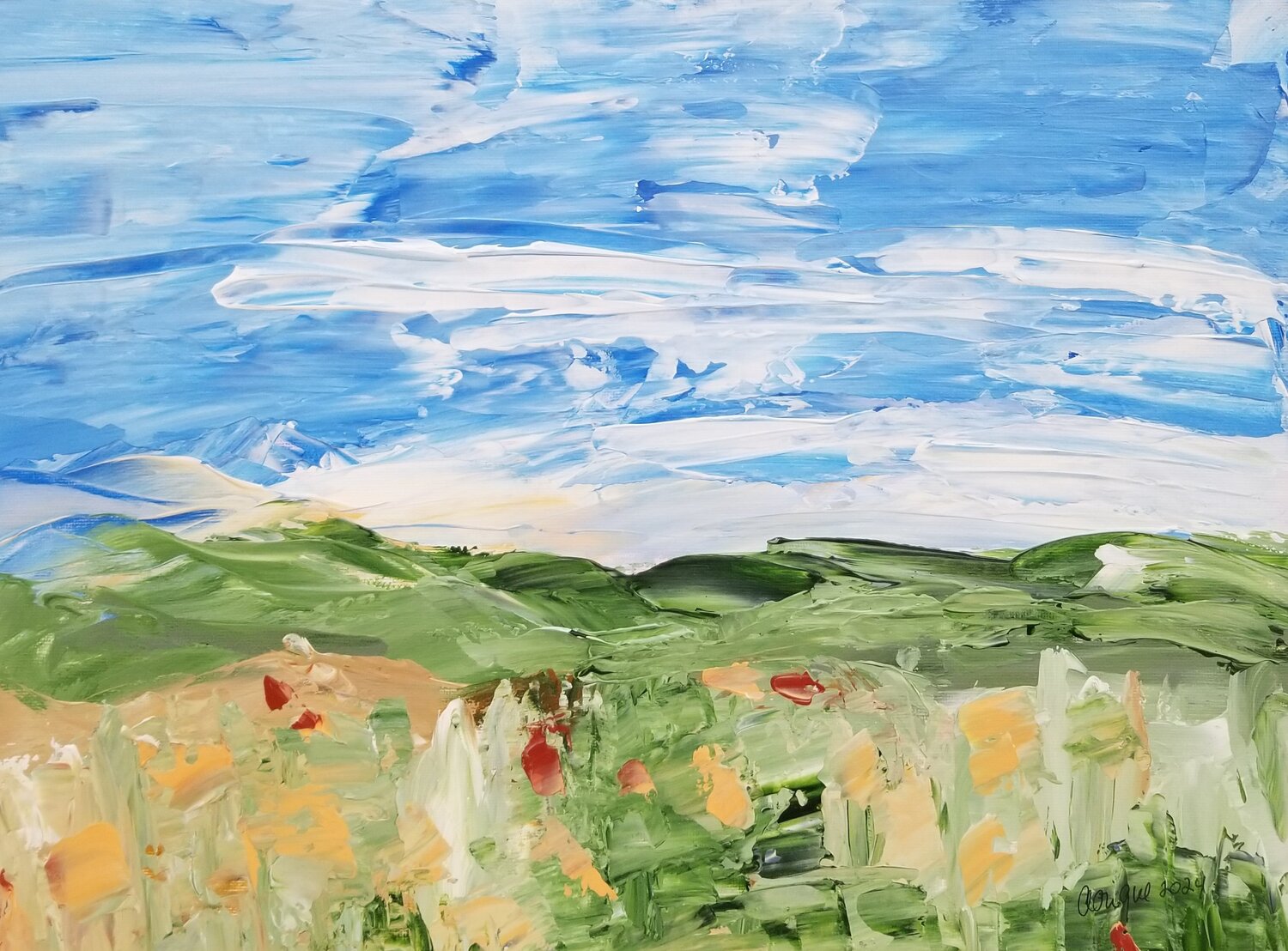 Near and far - No 48 Monique Dufour