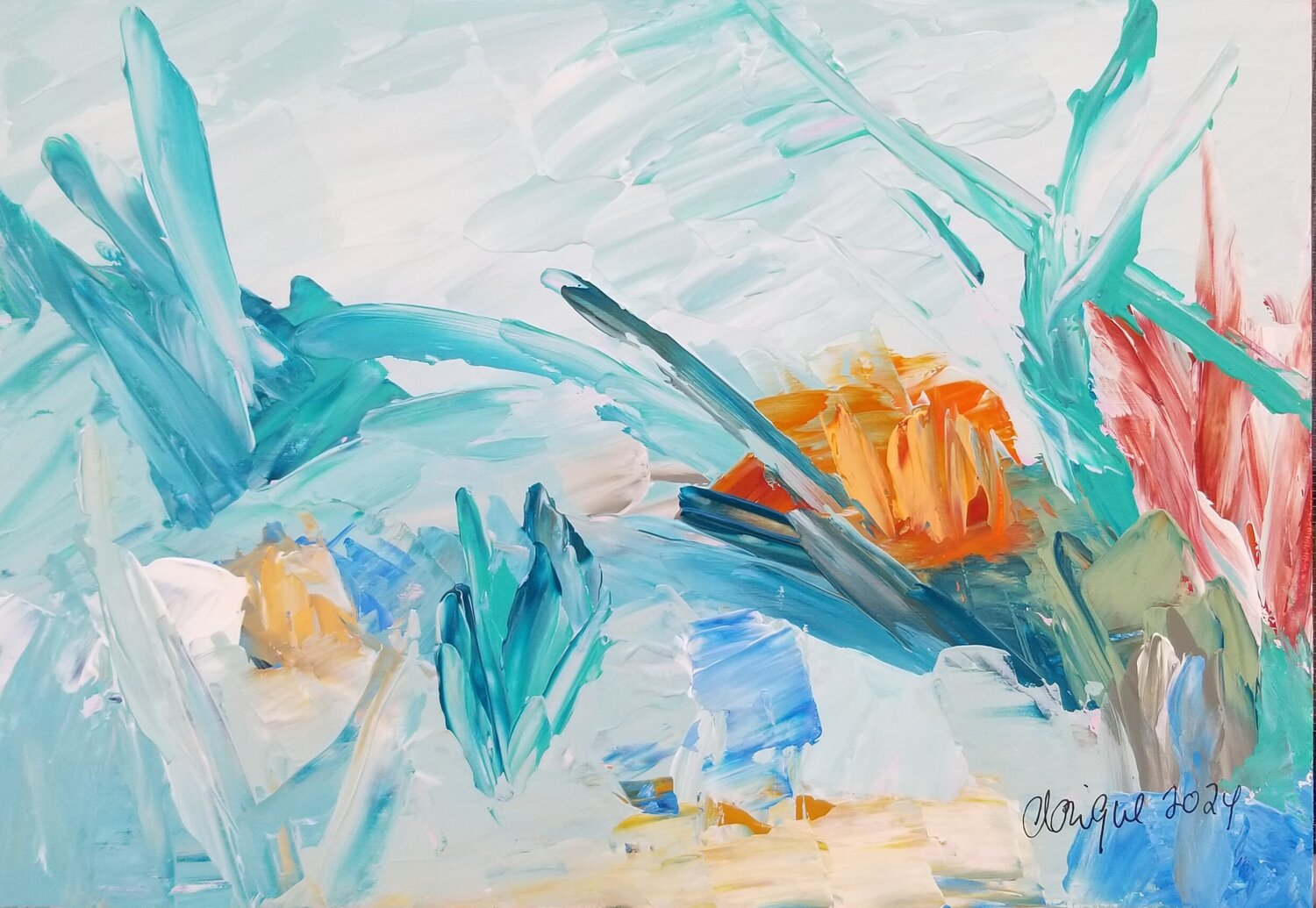 Near and far - No 49 - SOLD Monique Dufour