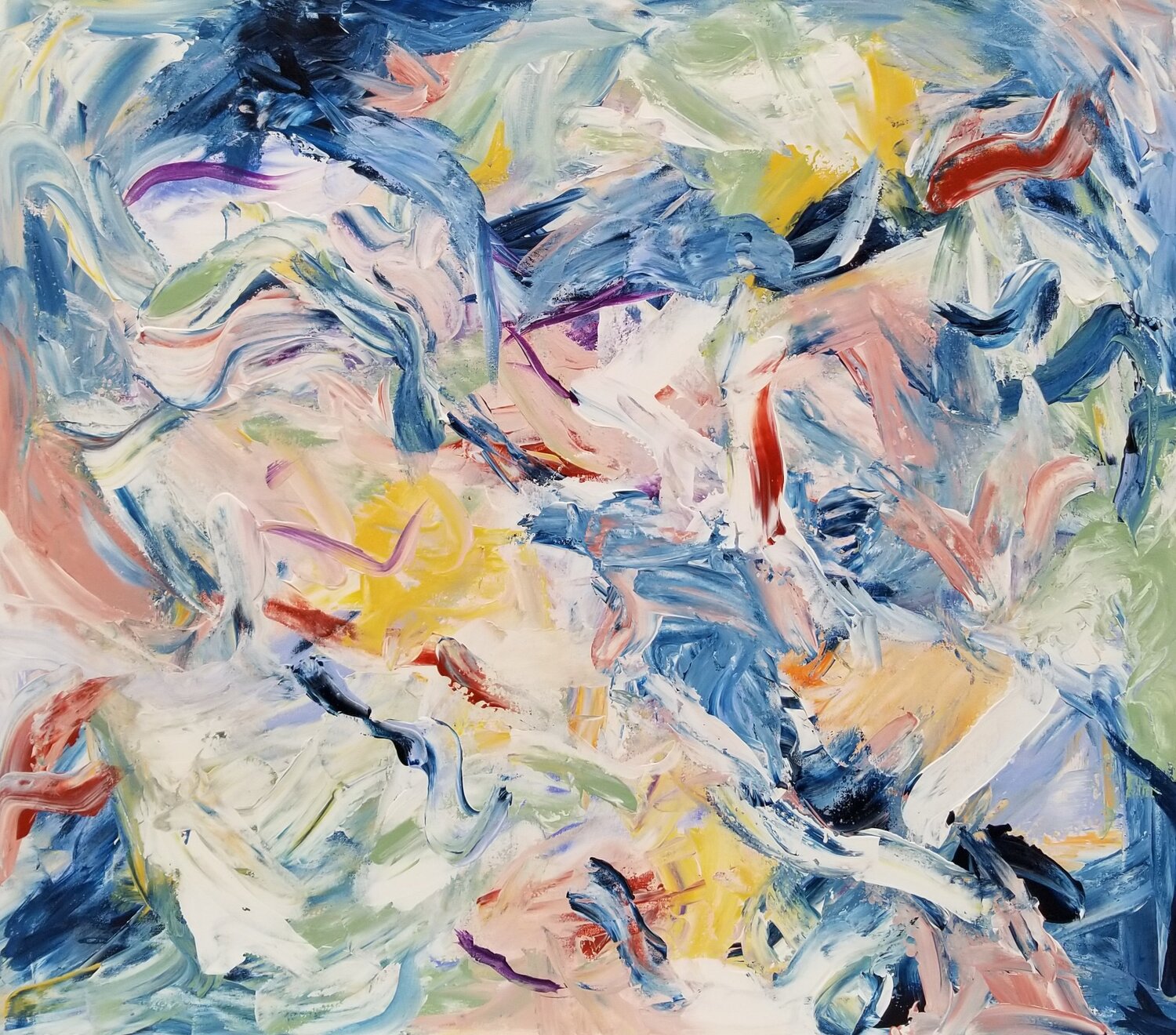 Whispers of the unseen - 2025 Monique Dufour Originalgemälde zu verkaufen