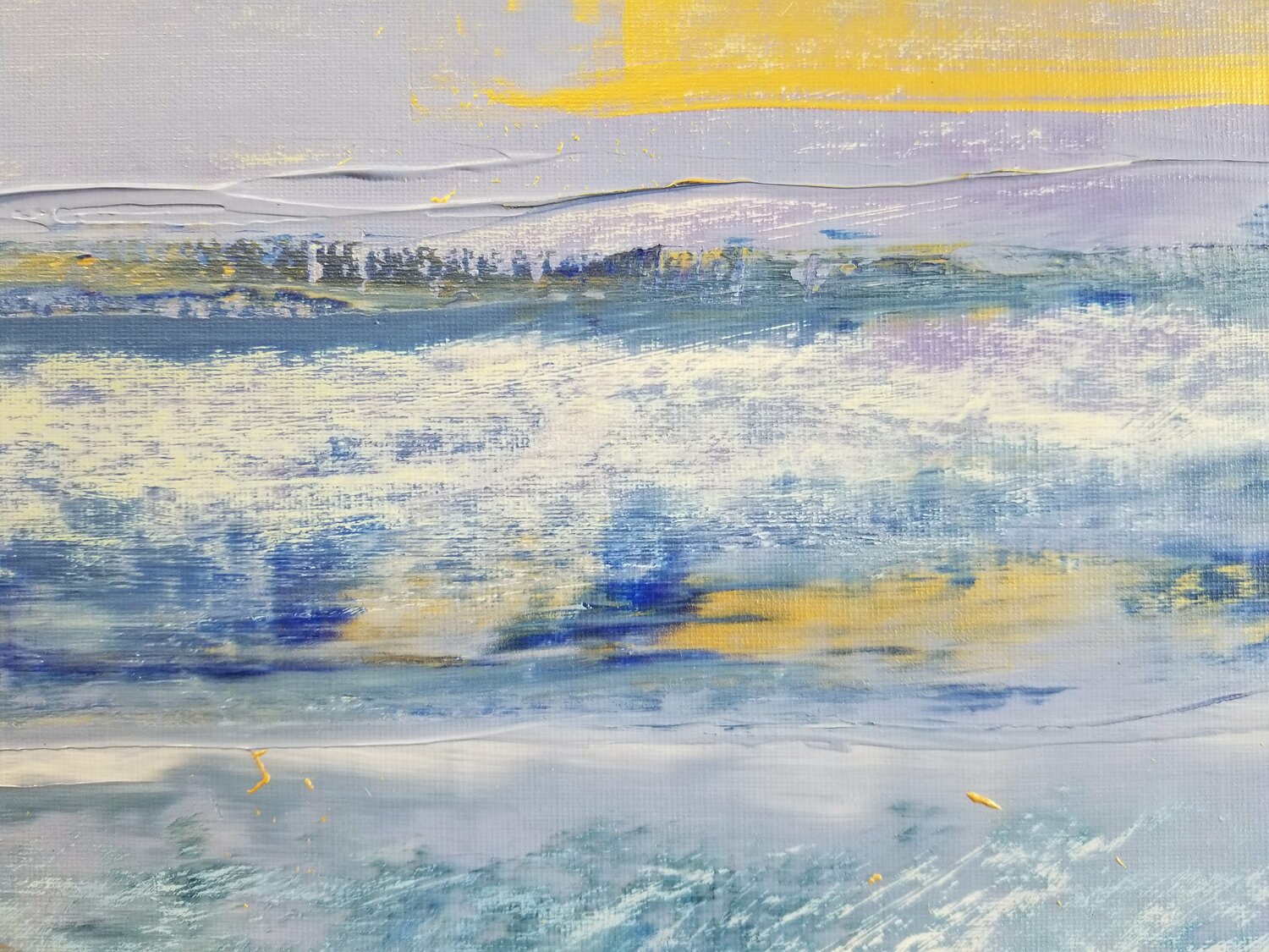 Abstract Seascape Monique Dufour