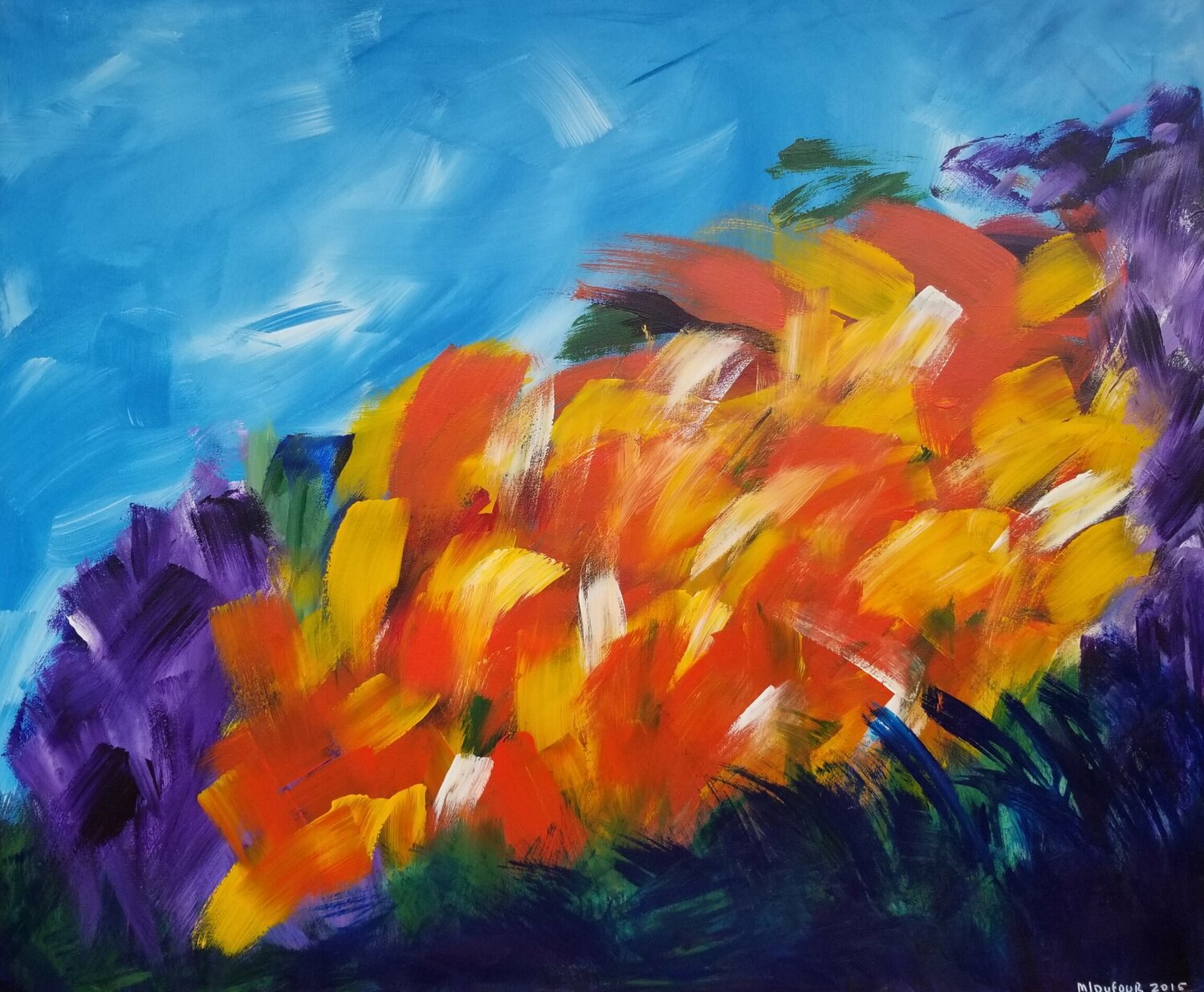 Meadow in France Monique Dufour