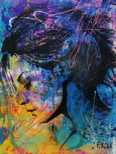 This Light (Ghinzu) van Femke Kock, Schilderij te koop op Singulart