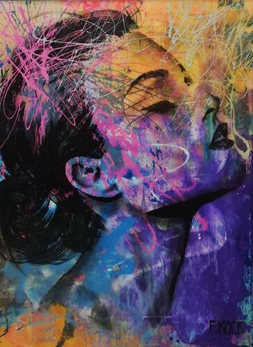 Para (Calexico) van Femke Kock, Schilderij te koop op Singulart