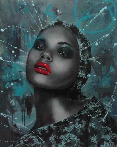 XOXO No.1 von Femke Kock, Malerei kaufen auf Singulart