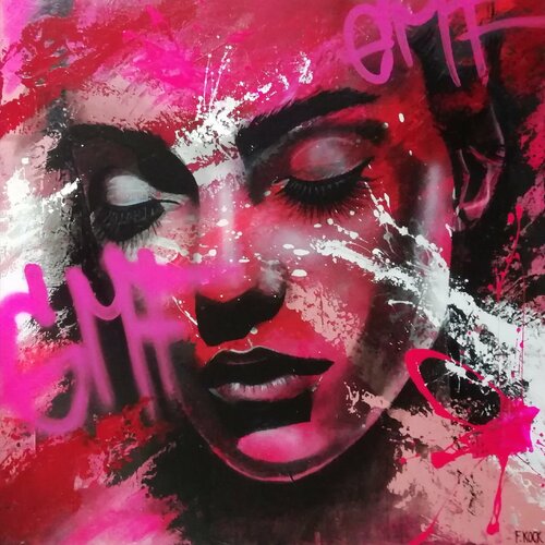 GMF (John Grant) van Femke Kock, Schilderij te koop op Singulart