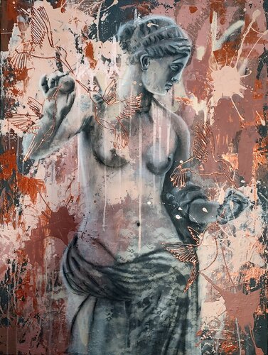 Ode To Venus Of Arles di Femke Kock, Pittura in vendita su Singulart