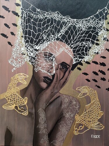 Breaking Boundaries No.2 di Femke Kock, Pittura in vendita su Singulart