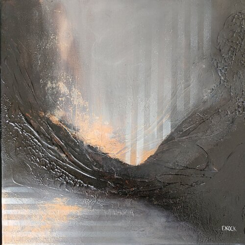 Misty Mauve No.1 de Femke Kock, Pintura a la venta en Singulart