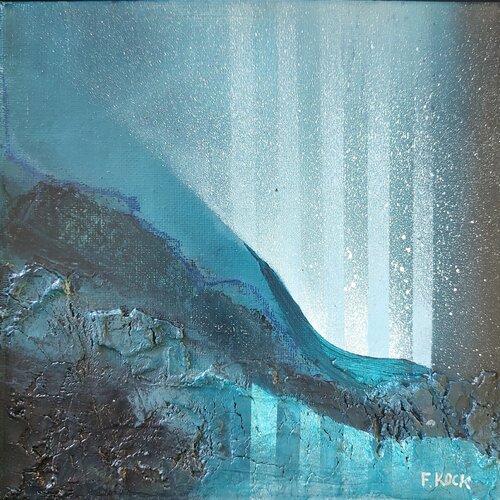 Moody Blues No.4 van Femke Kock, Schilderij te koop op Singulart