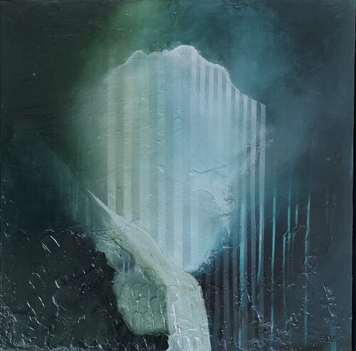 Cool Whisper No.1 van Femke Kock, Schilderij te koop op Singulart