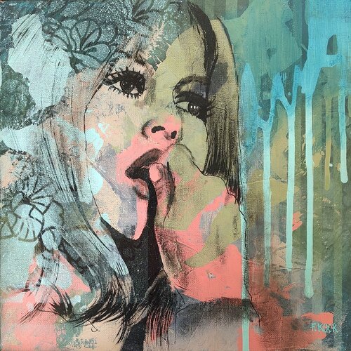 Brigitte No.2 van Femke Kock, Schilderij te koop op Singulart