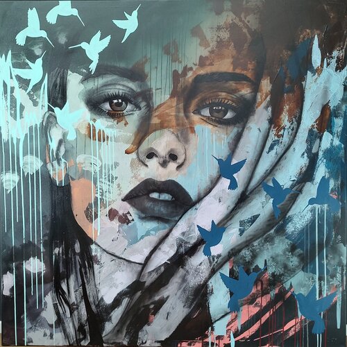 All By Myself No.1 von Femke Kock, Malerei kaufen auf Singulart