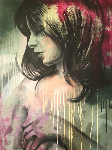 Touch And Go No.3 van Femke Kock, Schilderij te koop op Singulart