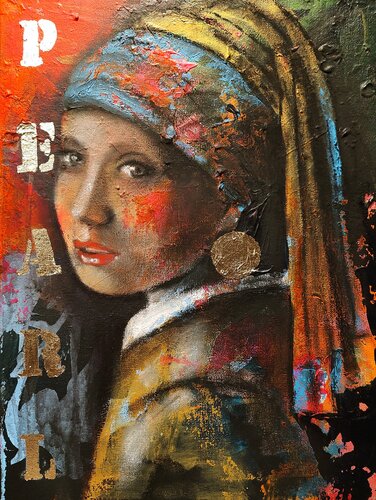 My pearl van Femke Kock, Schilderij te koop op Singulart