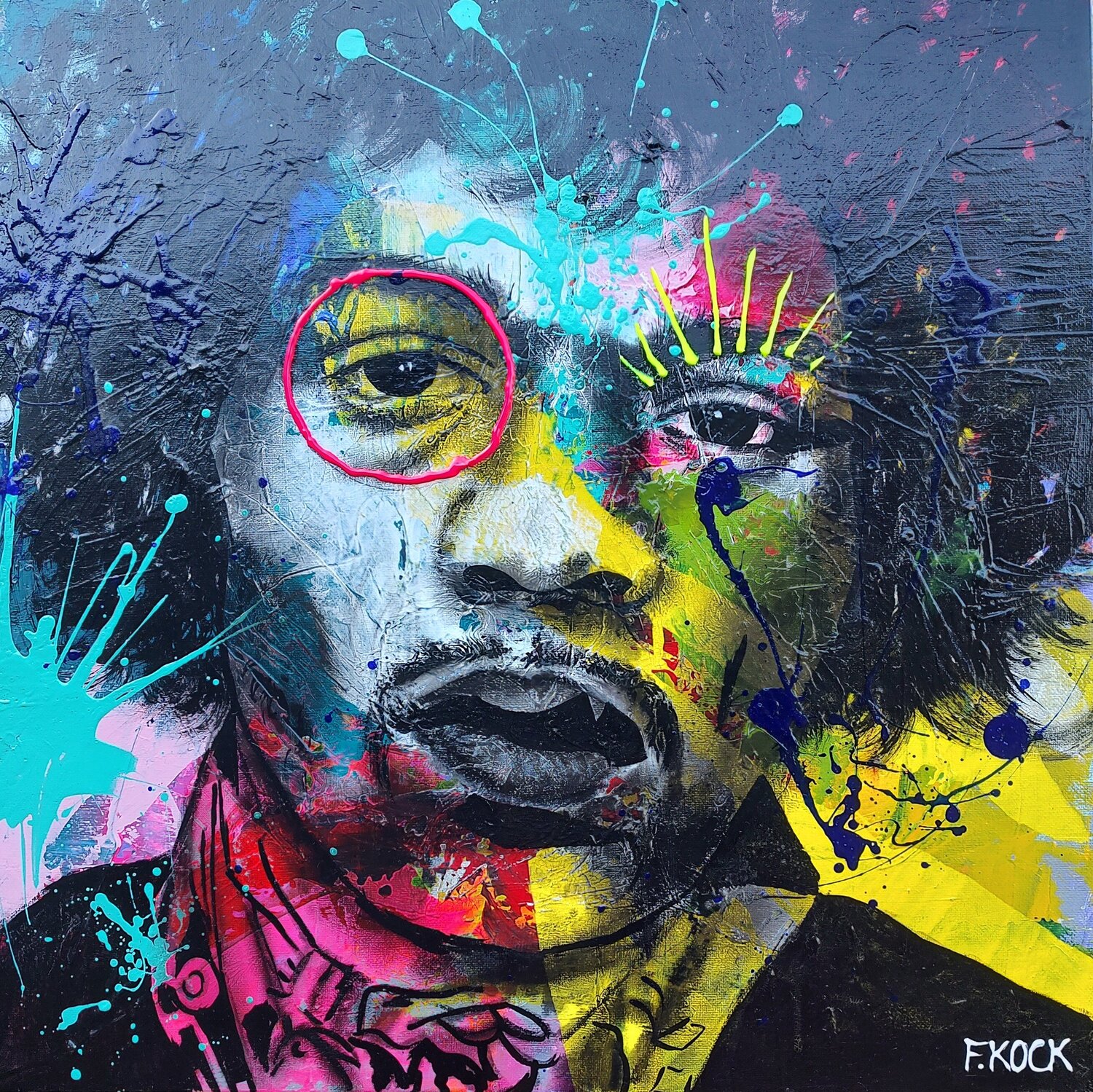 Jimi Hendrix Femke Kock