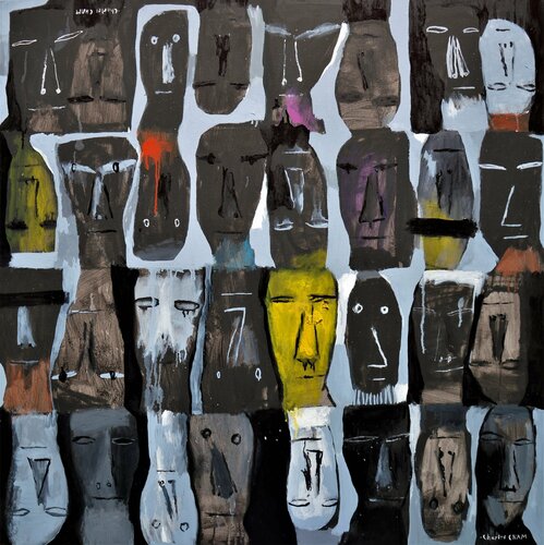 #2807 LAND OF STRANGERS by Charles Cham, Painting for Sale on Singulart