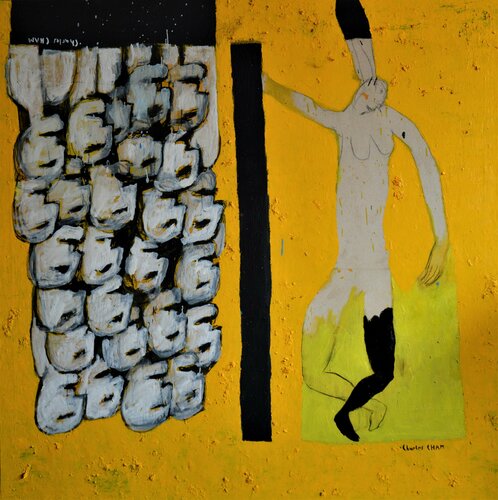#2816 AGONY AND ECSTASY par Charles Cham, Peinture en vente sur Singulart