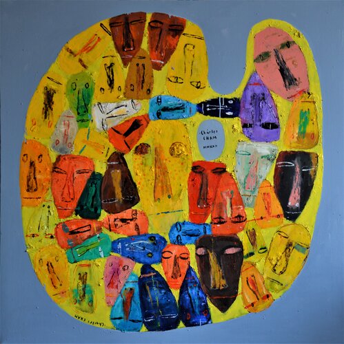 #2867 THE JOURNEY AND THE DESTINATION van Charles Cham, Schilderij te koop op Singulart