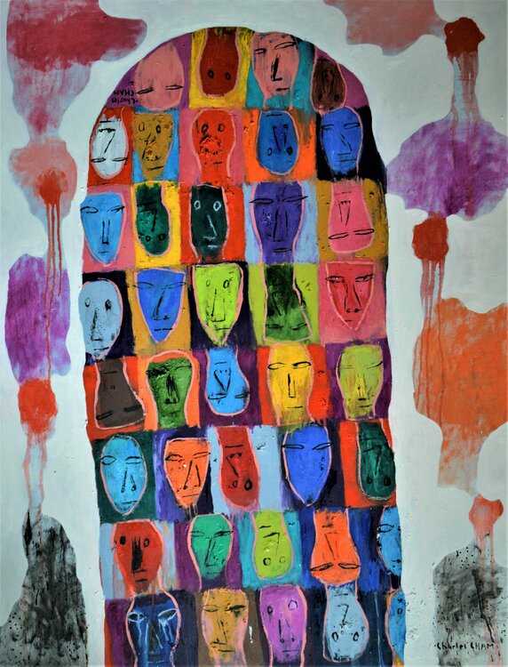 #2817 THE BLOOMING PILLAR Charles Cham