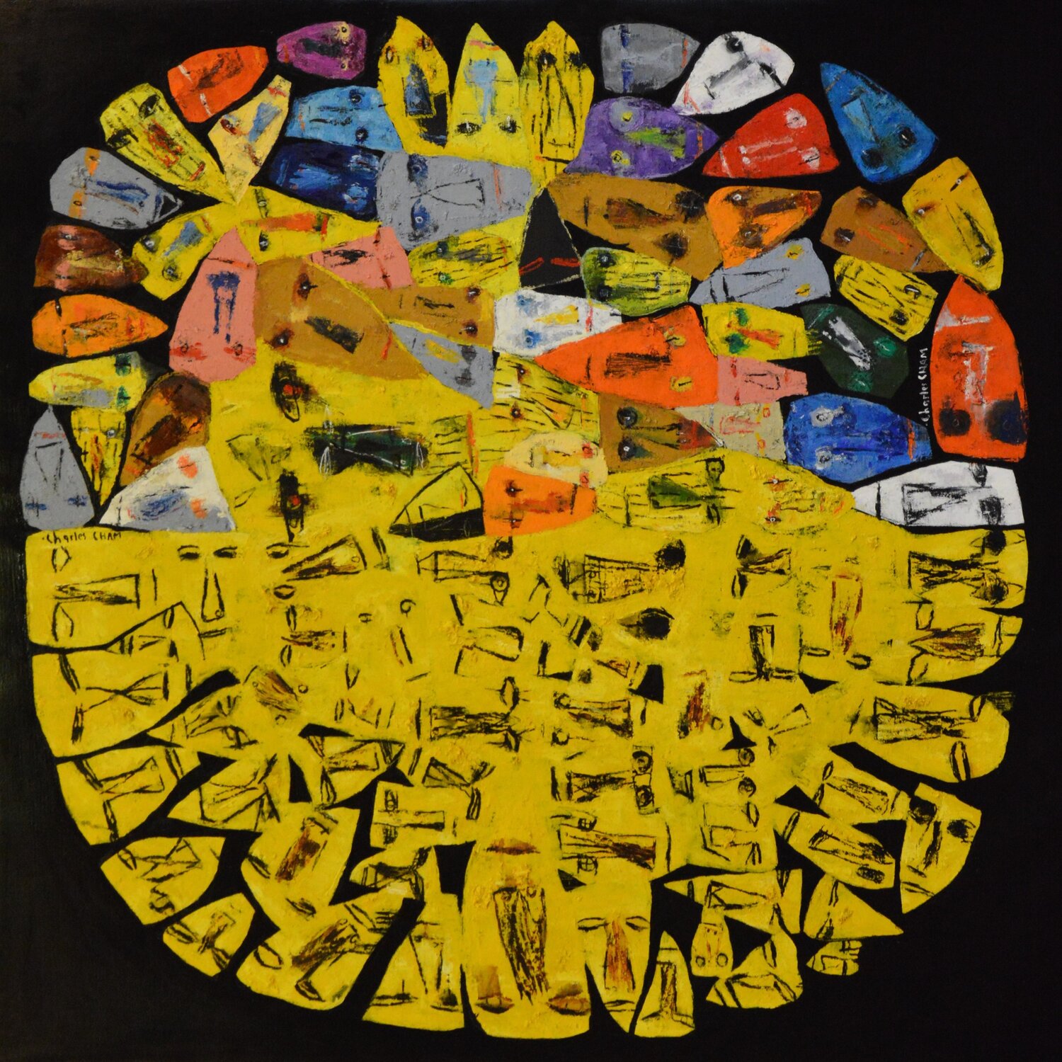 #3000 A WORLD DIVIDED BY COLOUR Charles Cham