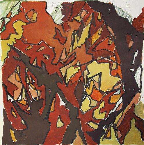 Chromatic scale. Mid red Olga Aleksandrova
