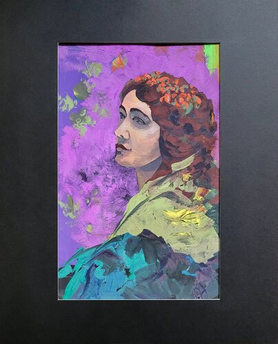 At midnight par Olga Aleksandrova, Autres supports en vente sur Singulart