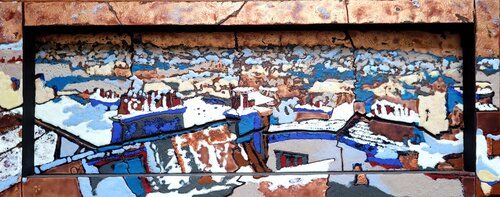 Roofs of Paris. Snow effect de Olga Aleksandrova, Otros medios a la venta en Singulart
