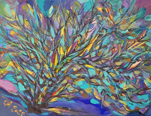 Delightful joy of growing up di Olga Aleksandrova, Pittura in vendita su Singulart