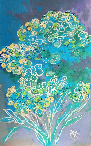 Ephemeris. The day of sweet words de Olga Aleksandrova, Pintura a la venta en Singulart