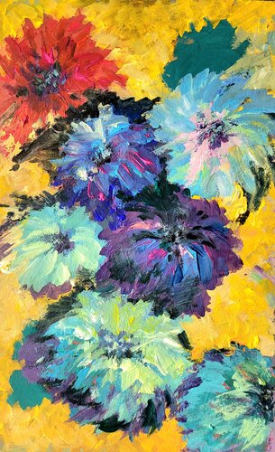 Ephemeris. Joy di Olga Aleksandrova, Pittura in vendita su Singulart