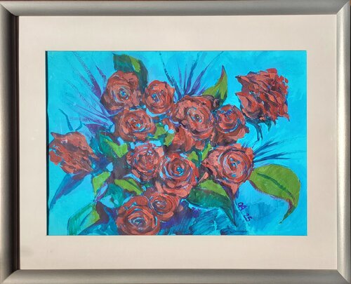 Twelve strokes of midnight von Olga Aleksandrova, Malerei kaufen auf Singulart