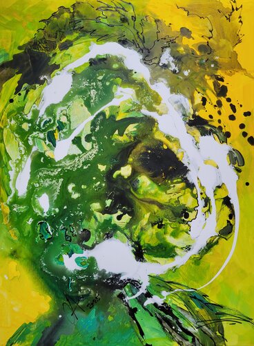 Origins. Green world von Olga Aleksandrova, Malerei kaufen auf Singulart