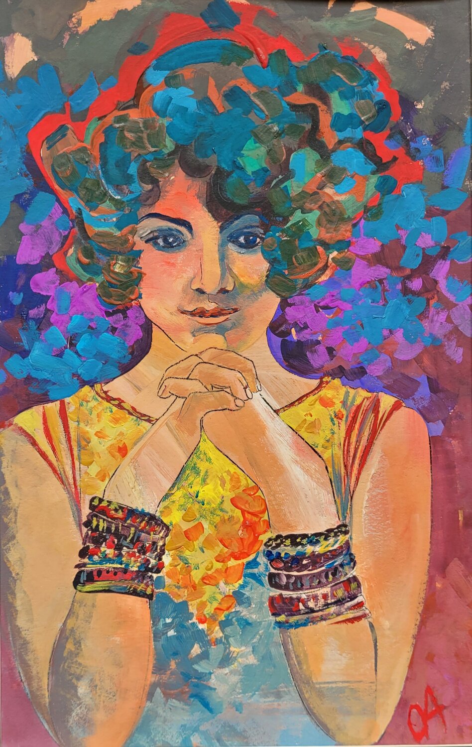 Thoughtful Olga Aleksandrova