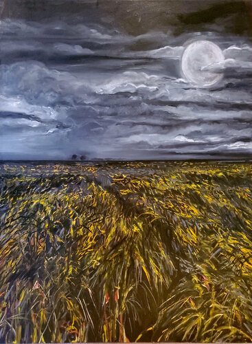 Luna de Claudia Kusznirczuk, Pintura a la venta en Singulart