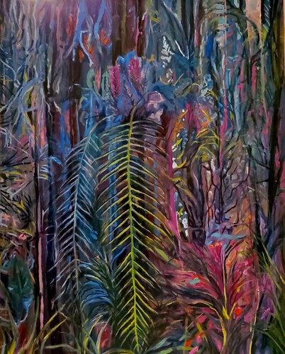 Jungle von Claudia Kusznirczuk, Malerei kaufen auf Singulart