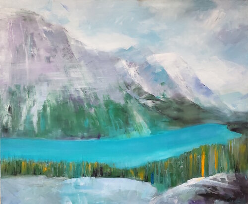 Mountain landscape Claudia Kusznirczuk