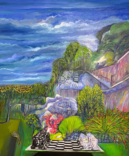 The Garden von Claudia Kusznirczuk, Malerei kaufen auf Singulart