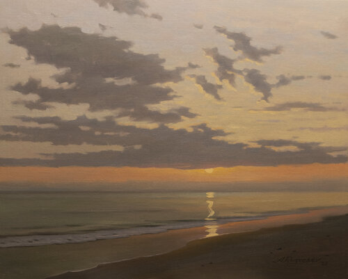 WARM EVENING #2 van Andrey Pingachev, Schilderij te koop op Singulart