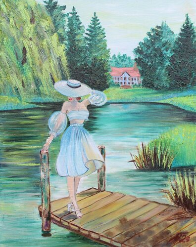 SUMMER di Anna Pavlovich-Naneva, Pittura in vendita su Singulart