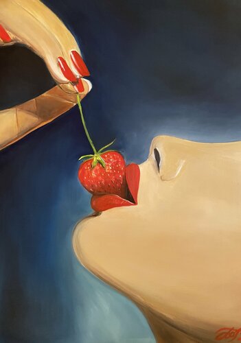 Temptation von Anna Pavlovich-Naneva, Malerei kaufen auf Singulart